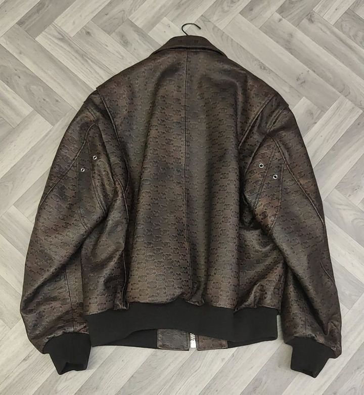CELINE｜LEATHER JACKETS (LOOSE AVIATOR BLOUSON JACKET IN Women's Classic aviator blouson jacket in soft lambskin