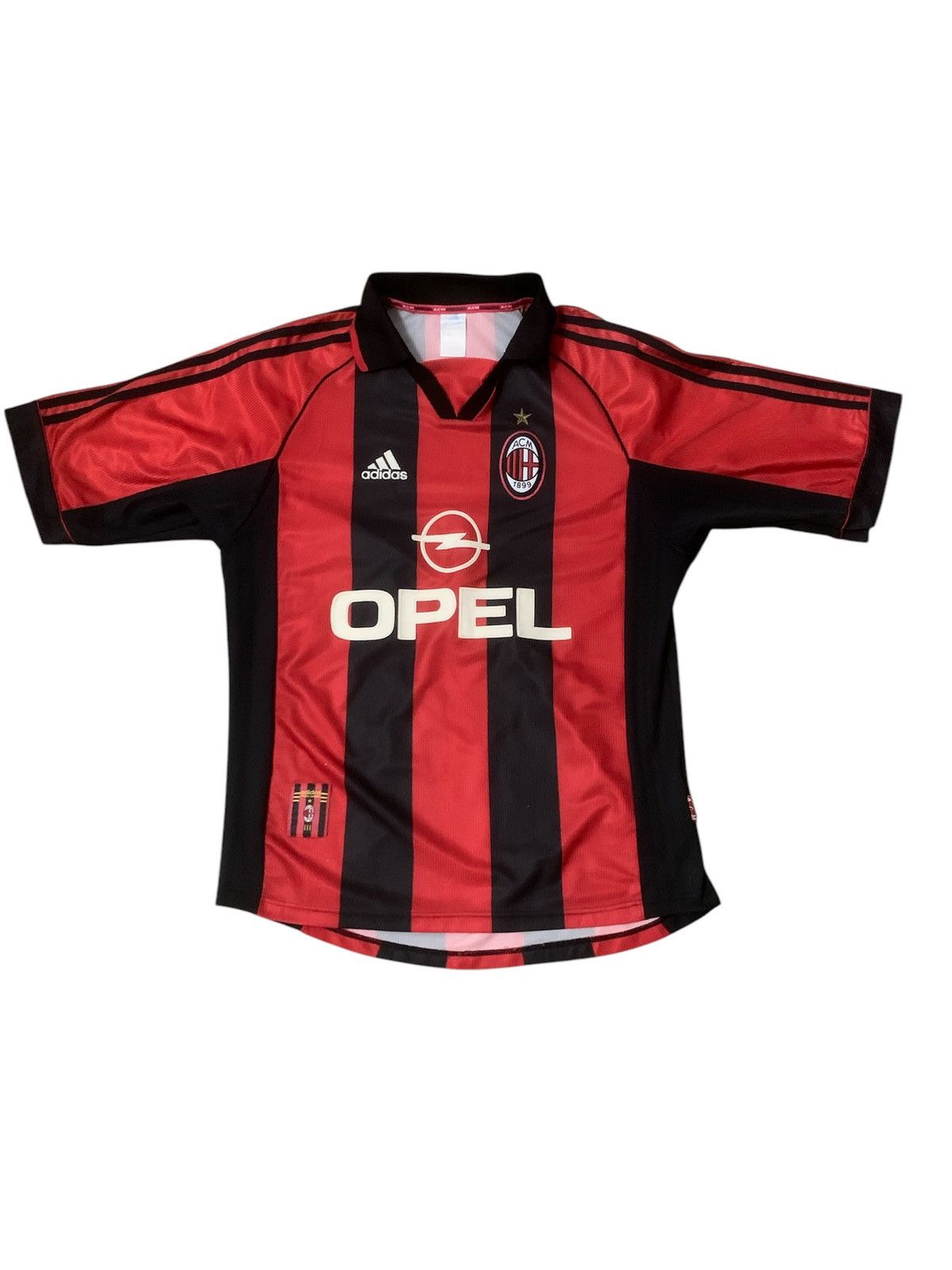 Vintage Y2K AC Milan Home Jersey