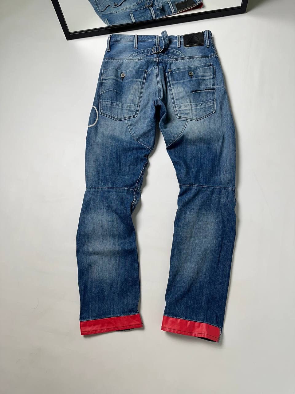 G-Star 🔥Rare Vintage G Star Raw 20 Cargo Washed 90s Y2K Jeans Size US 32 / EU 48 - 1 Thumbnail