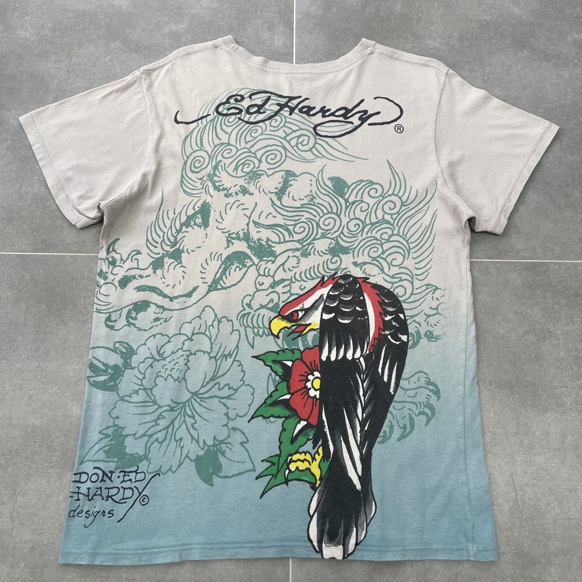 Christian Audigier × Ed Hardy Ed Hardy by Christian Audigier Skull New York T-Shirt Size M Size US M / EU 48-50 / 2 - 17 Thumbnail