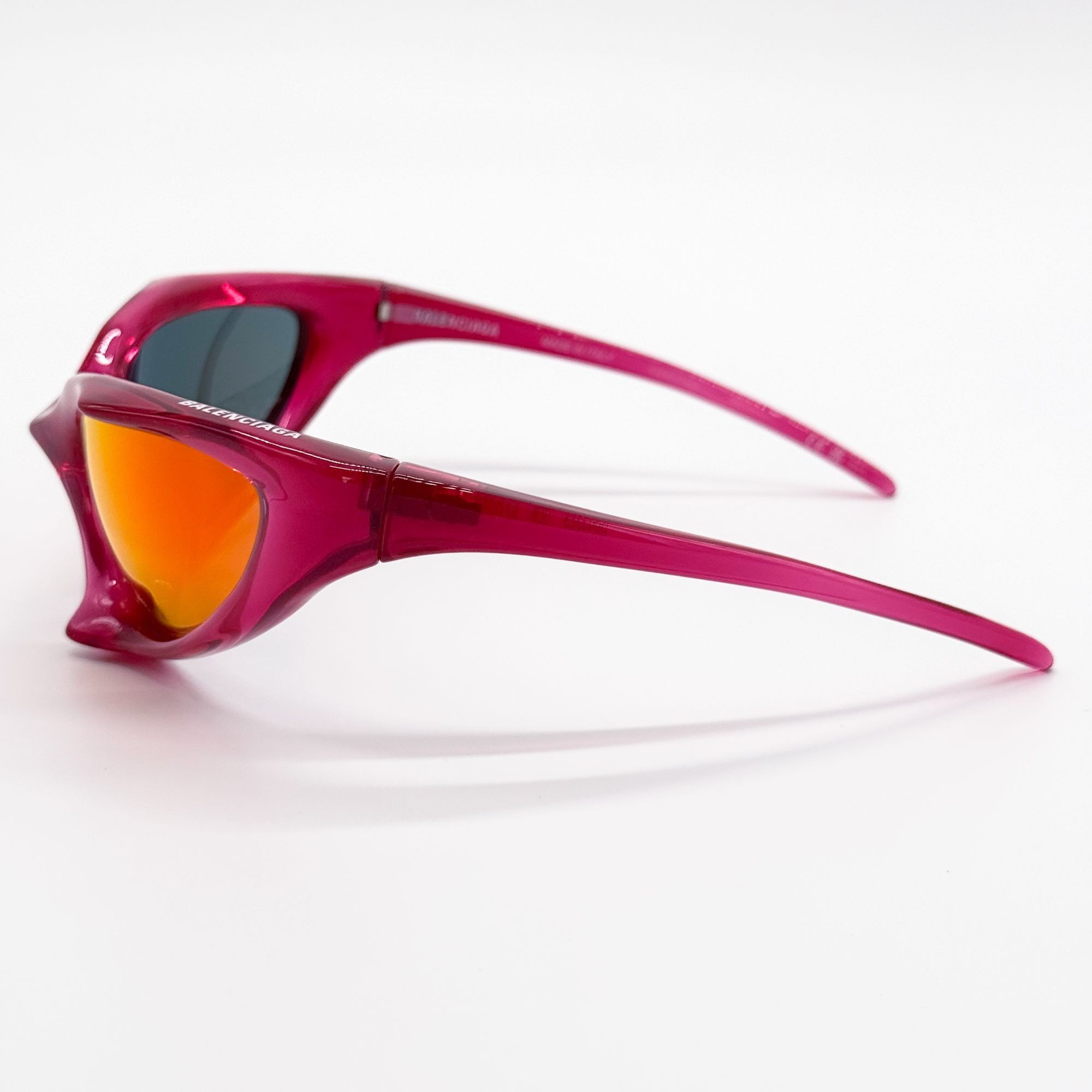 Balenciaga NEW BALENCIAGA SUNGLASSES BB0352S 006 RED UNISEX EYEWEAR Size ONE SIZE - 3 Thumbnail