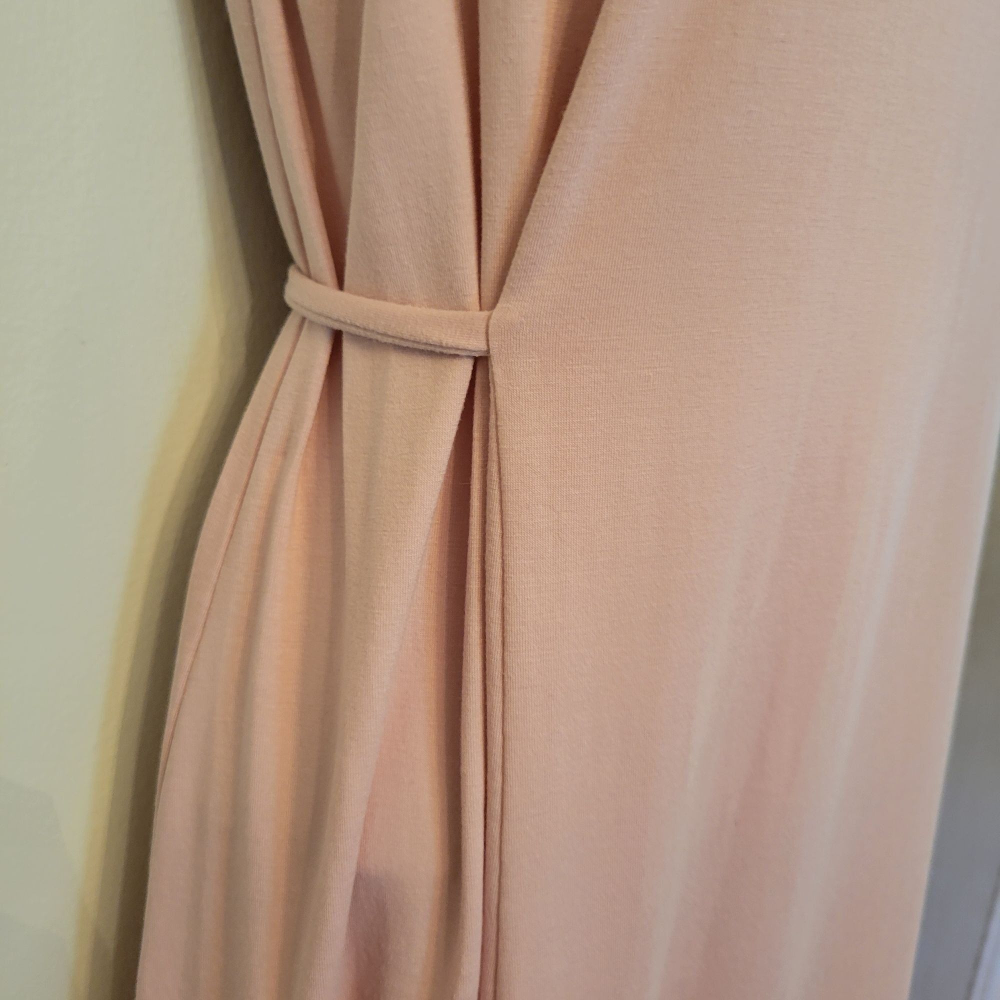 Eileen Fisher Eileen Fisher Pink XS Fine Jersey Sleeveless Tie Dress Stret Size XS / US 0-2 / IT 36-38 - 4 Thumbnail