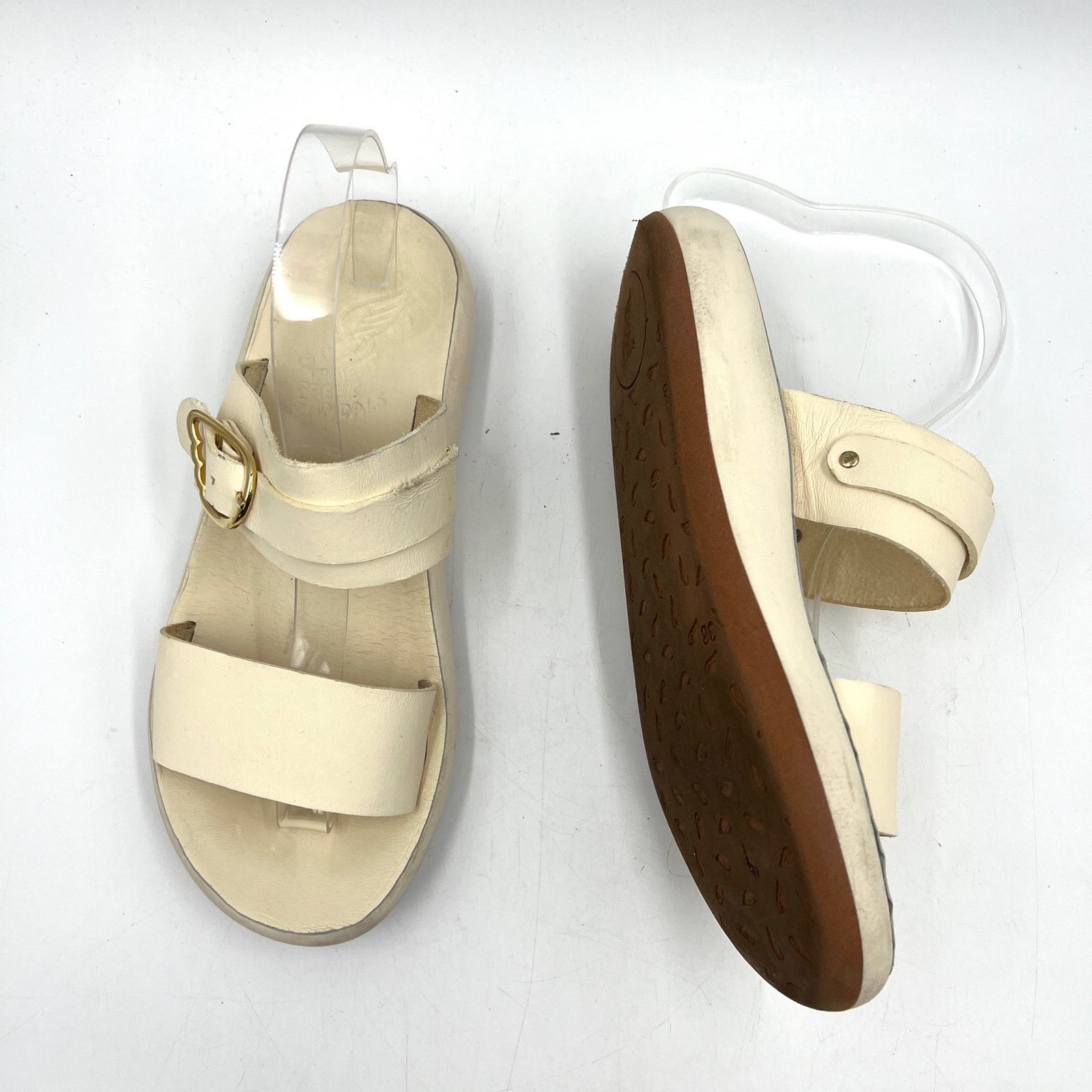 Ancient Greek Sandals Ancient Greek Sandals Preveza Comfort Leather Sandals Size US 8 / IT 38 - 9 Thumbnail