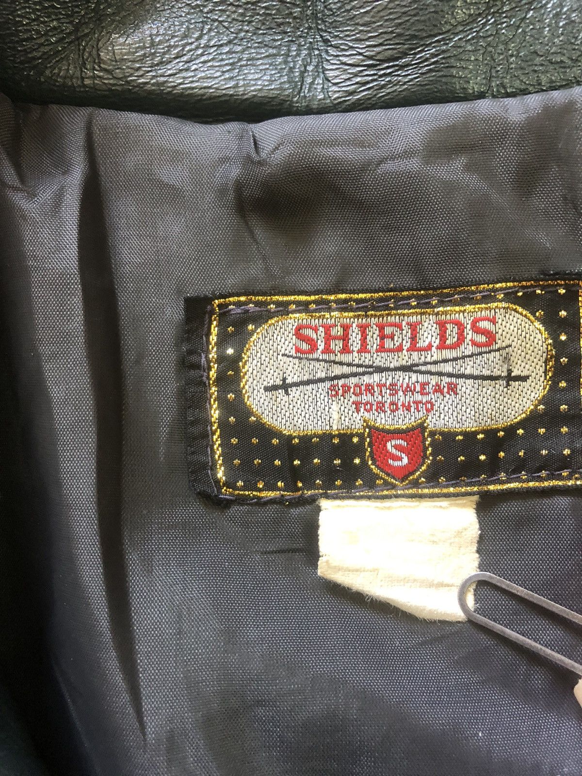 Genuine Leather × Vintage Vintage 80s St. John’s QB Leather Varsity Jacket Size US L / EU 52-54 / 3 - 9 Thumbnail