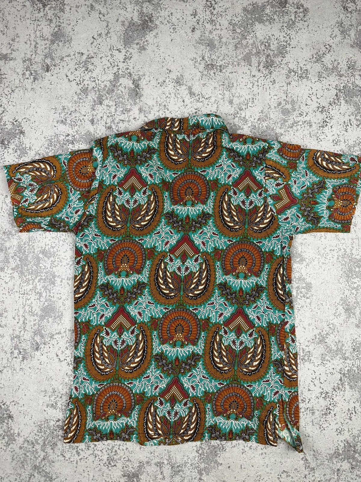 Vintage Indonesian Batik Shirt Vintage Tribal Pattern Size US S / EU 44-46 / 1 - 2 Thumbnail