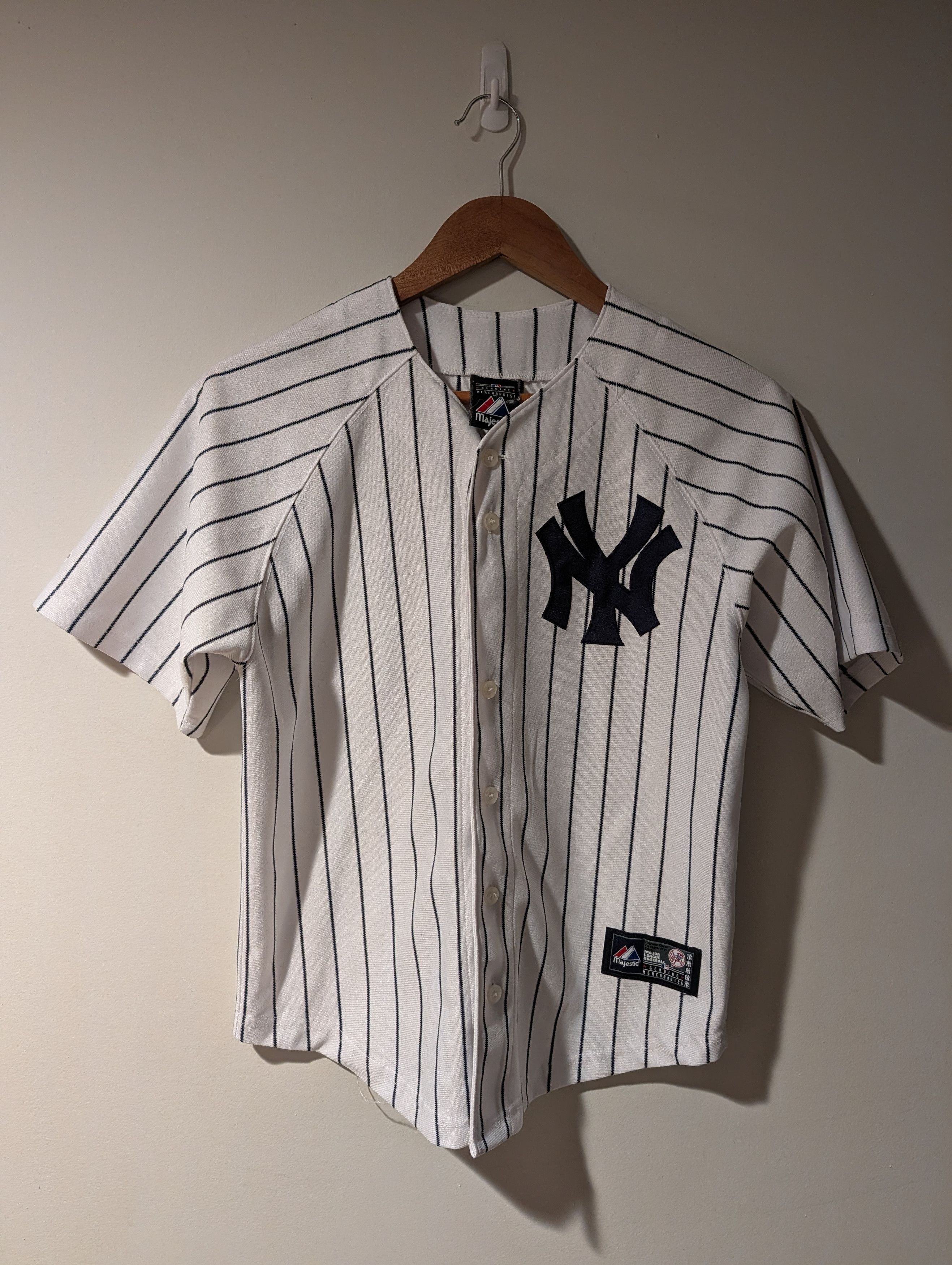 Majestic New York Yankees Texieria Majestic Kids Large MLB Jersey Size US L / EU 52-54 / 3 - 1 Thumbnail