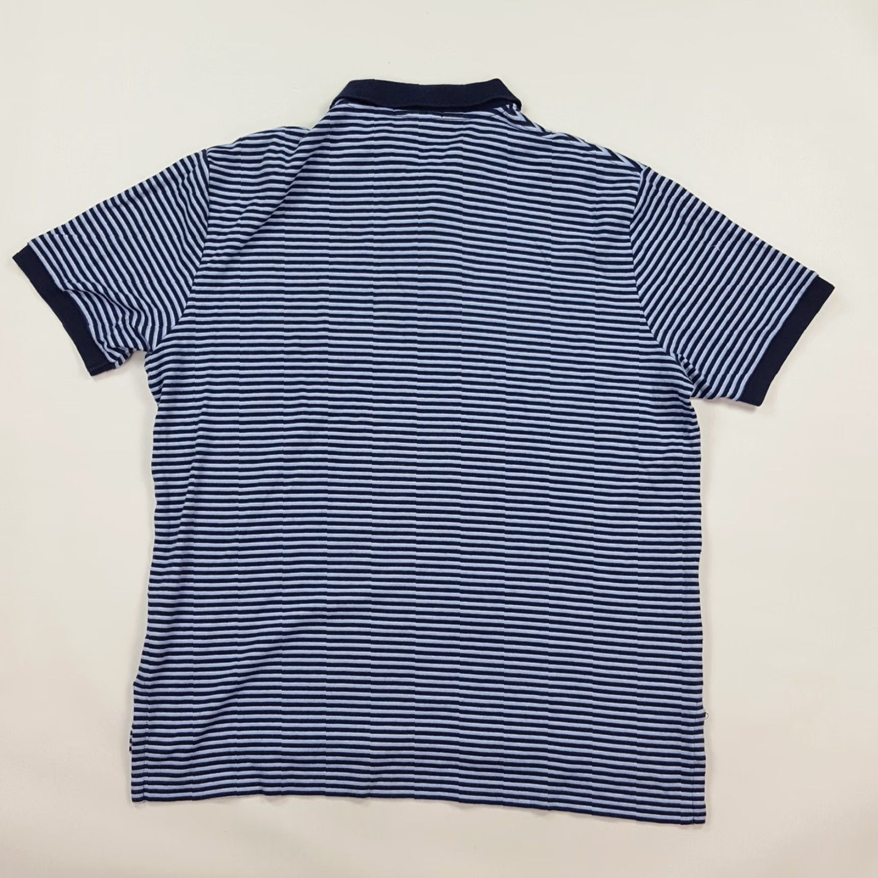 Polo Ralph Lauren VINTAGE Polo Ralph Lauren Polo Shirt Striped Short Sleeve Men's XL Surf Preppy 90s Casual Sports Golf Outdoor Retro Size US XL / EU 56 / 4 - 4 Thumbnail
