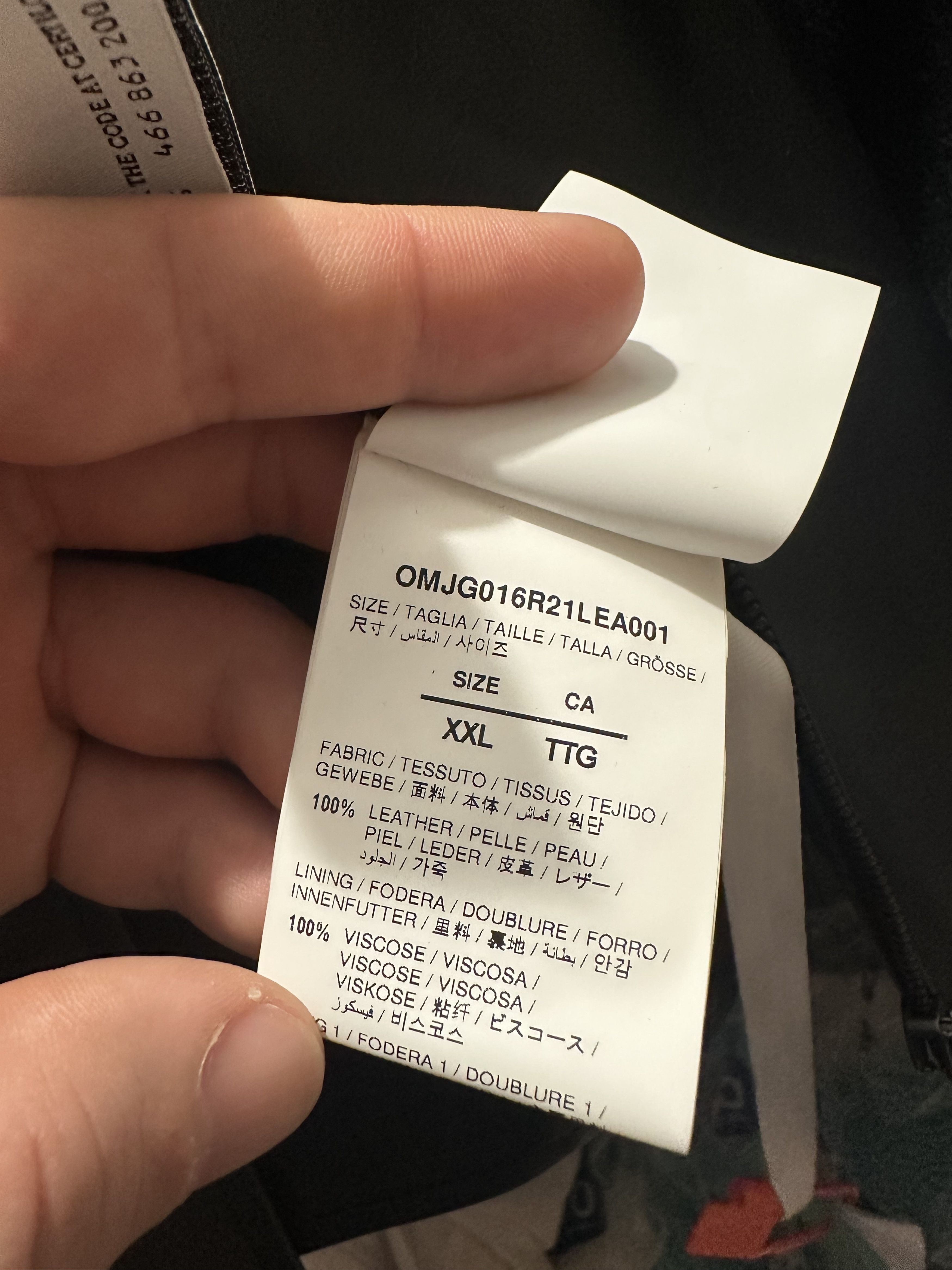 Virgil Abloh 🔥Off-White “Hand Spray Arrows” Virgil Abloh – NWT Size US XXL / EU 58 / 5 - 8 Thumbnail