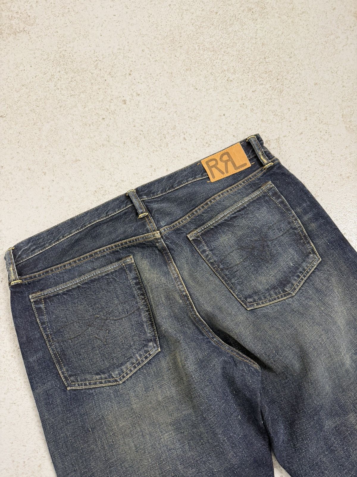 RRL Ralph Lauren Ralph Lauren RRL Washed Jeans Size US 38 / EU 54 - 16 Thumbnail