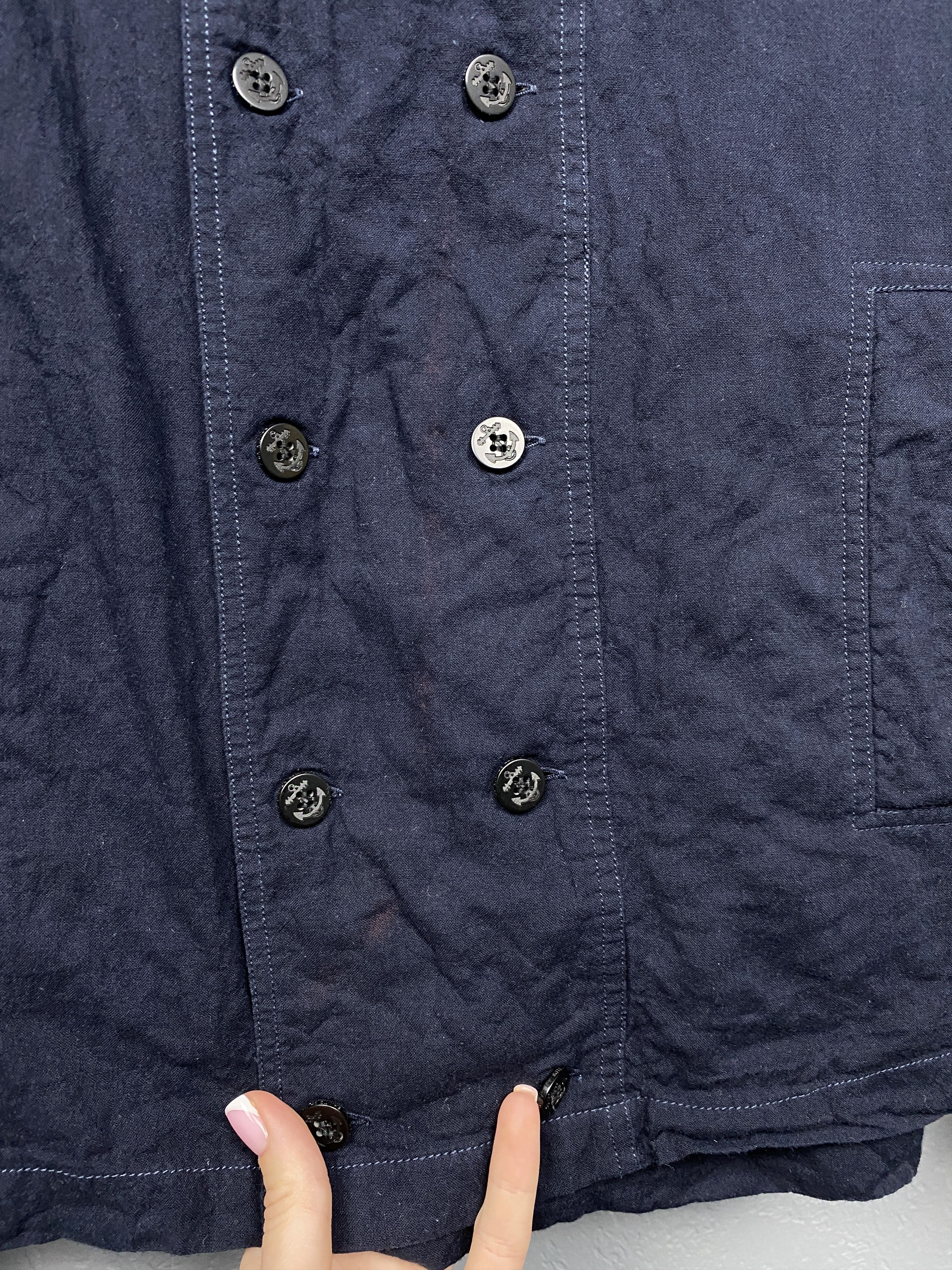Allsaints × Vintage Allsaints Vintage Mens Plain Verdun Hooded Jacket Size US XL / EU 56 / 4 - 4 Thumbnail