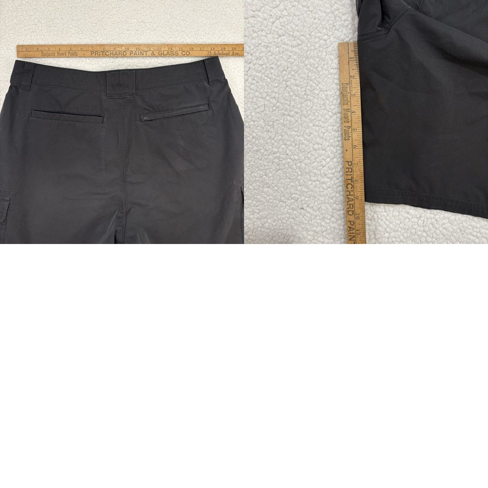 Orvis Orvis Cargo Shorts Mens 38 Black 9" Tech Outdoor Stretch Casual Workwear Size US 38 / EU 54 - 8 Thumbnail