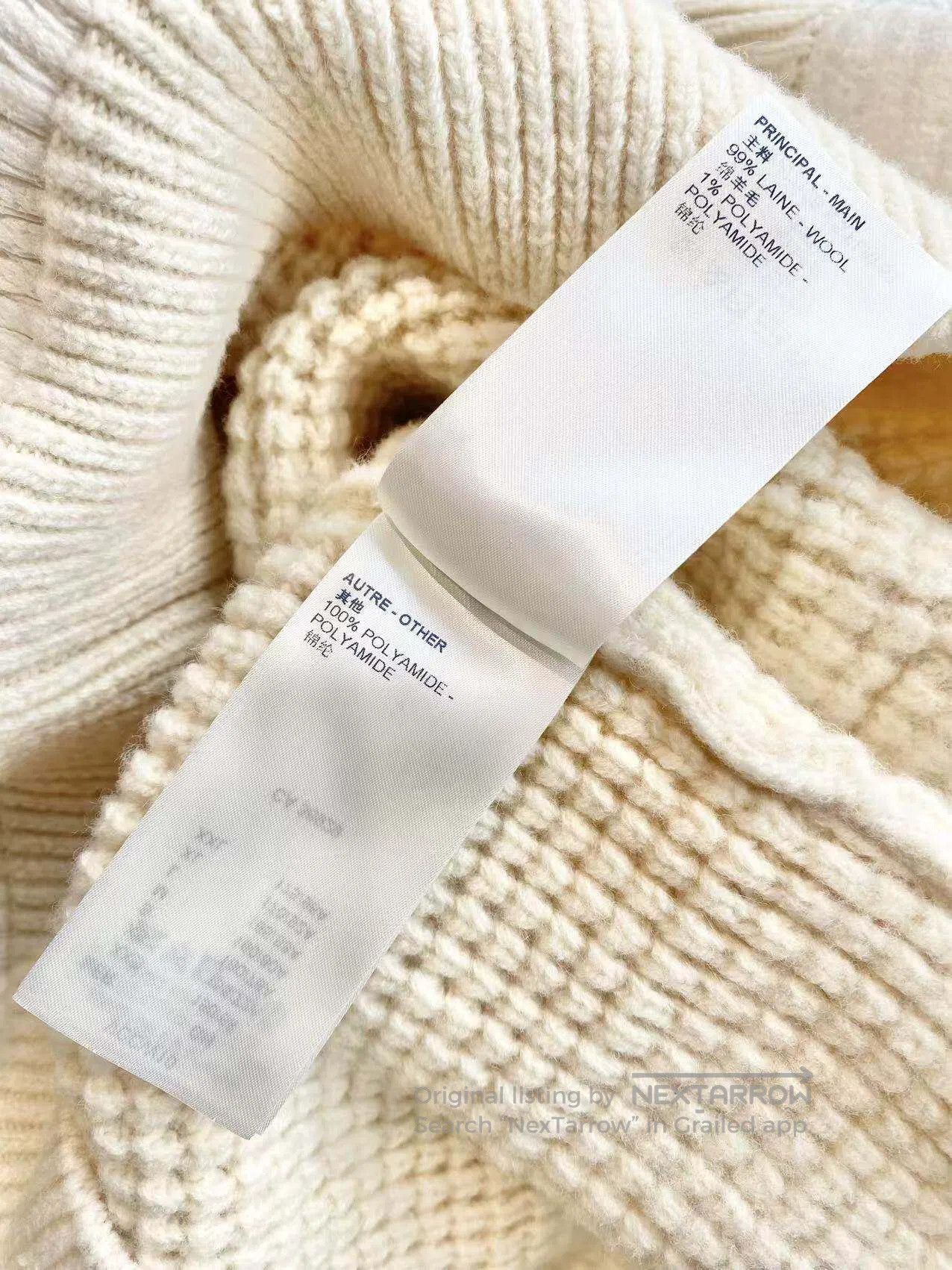 Louis Vuitton Louis Vuitton Stitched sweaters| Size S / US 4 / IT 40 - 6 Thumbnail