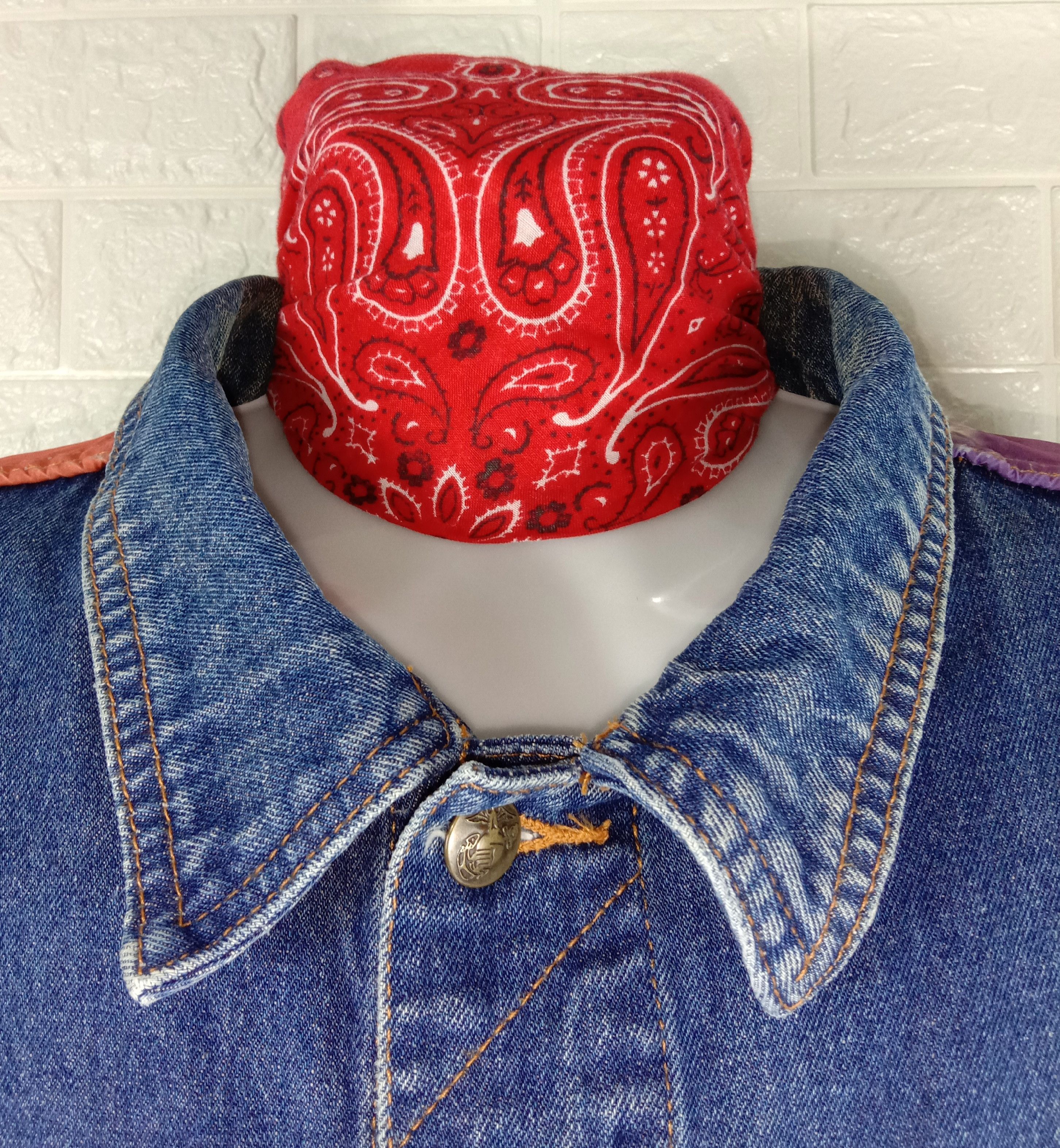 Vintage Vintage American Marine Corps Denim Jacket Size US XL / EU 56 / 4 - 5 Thumbnail