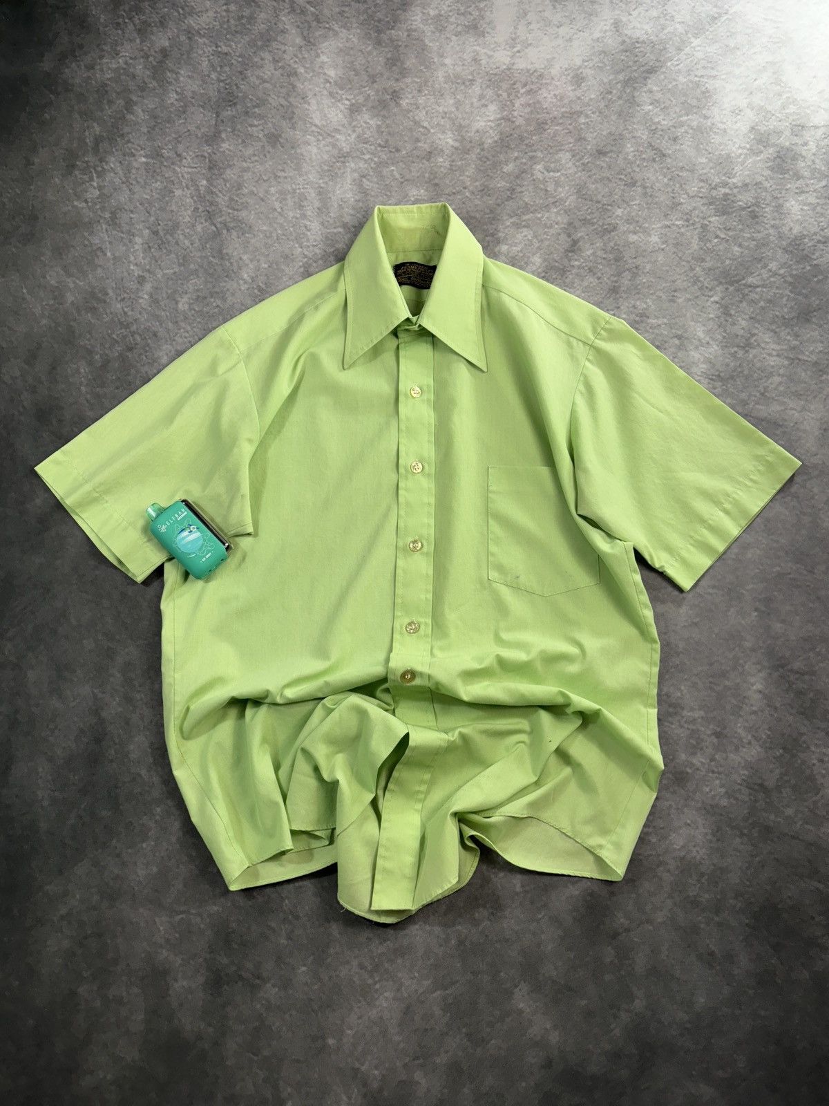 Sears 1970s Vintage Sears Shortsleeve Bowling Work Shirt 60s Size US S / EU 44-46 / 1 - 10 Thumbnail