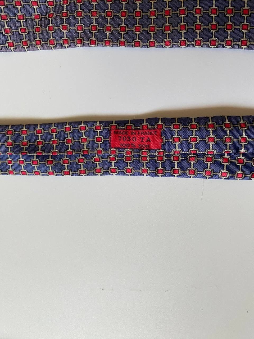 Hermes Vintage Ties Hermes Paris Made in France 100% silk Size ONE SIZE - 2 Thumbnail