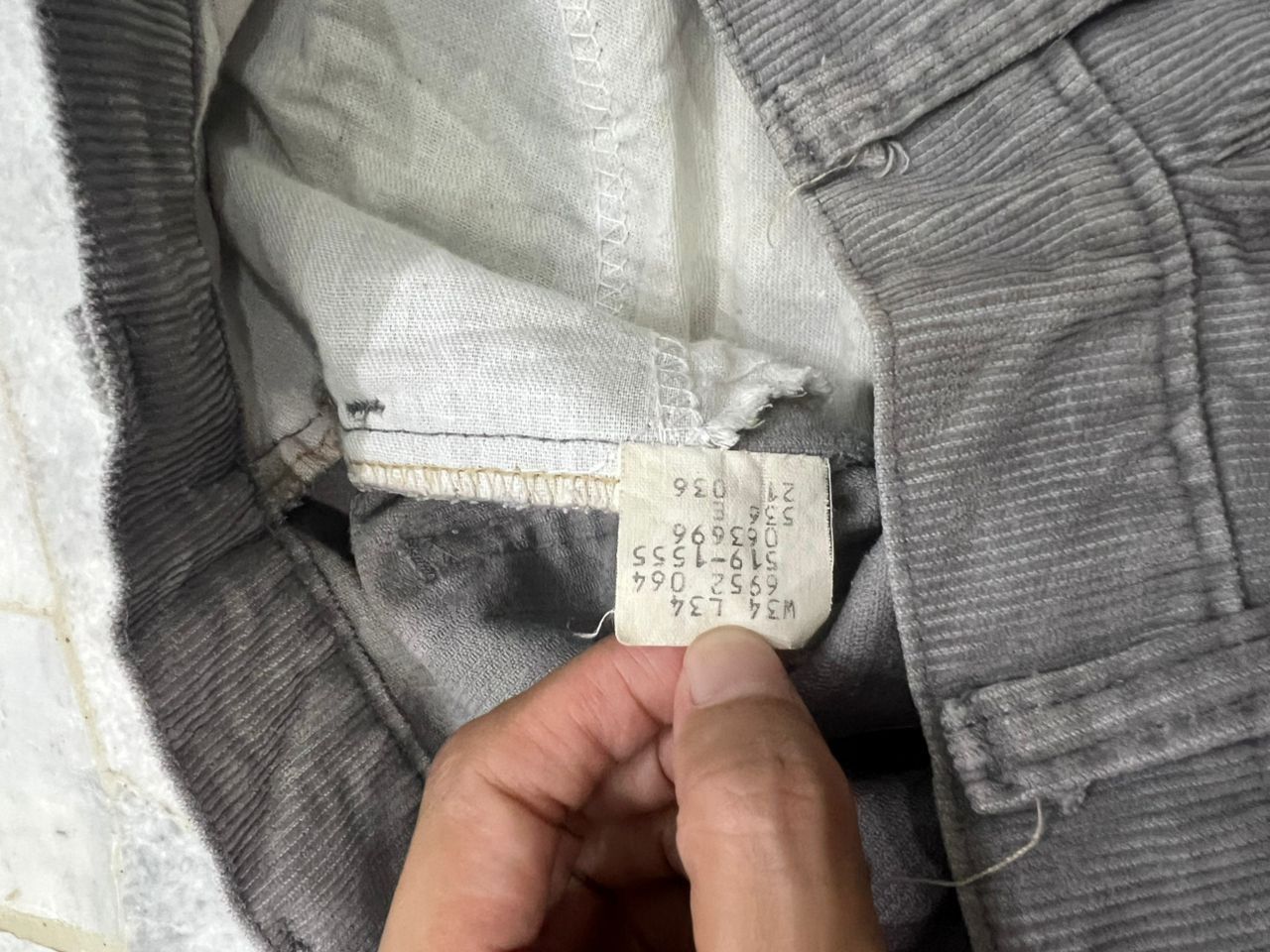 Levi's Vintage 70’s Levis 519 Corduroy Pants Size US 33 - 8 Thumbnail