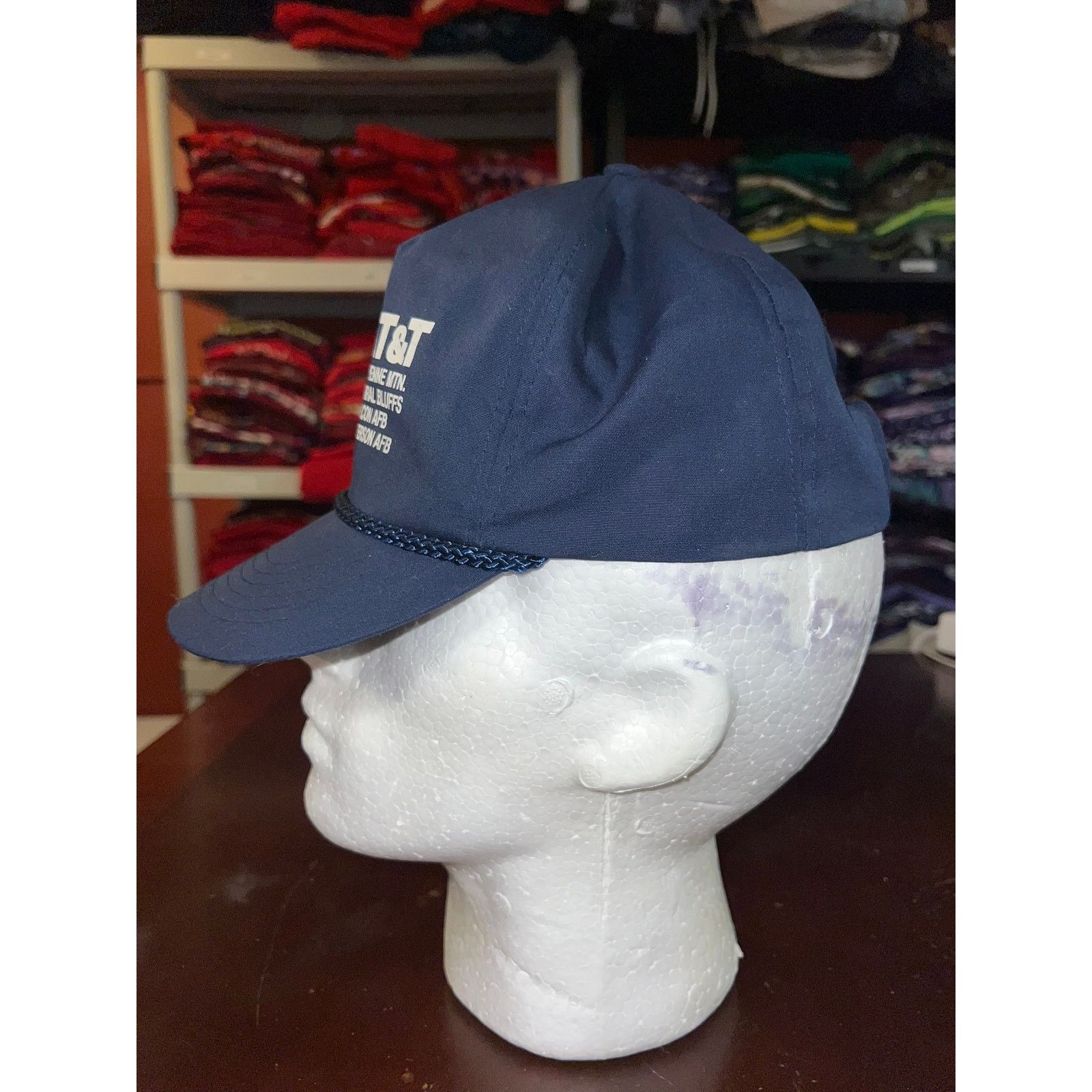 Vintage Vintage AT&T Hat Cheyenne Mountain Falcon Peterson Air Force Size ONE SIZE - 4 Thumbnail