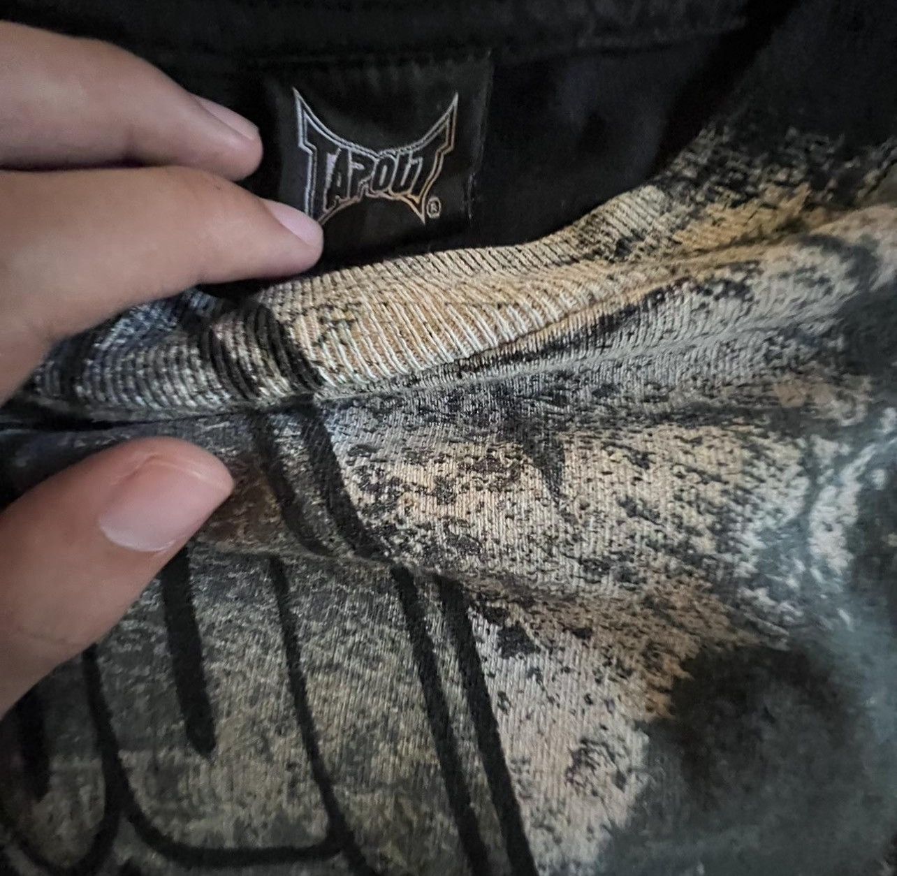 Tapout Army Tank Graphic Vintage Tapout T-Shirt Size US L / EU 52-54 / 3 - 3 Thumbnail