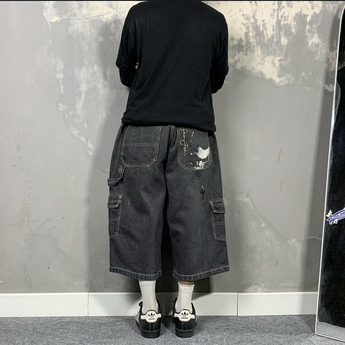 Sean John Rare Item Sean Jhon Embroidery Jorts Cargo Size US 36 / EU 52 - 1 Thumbnail