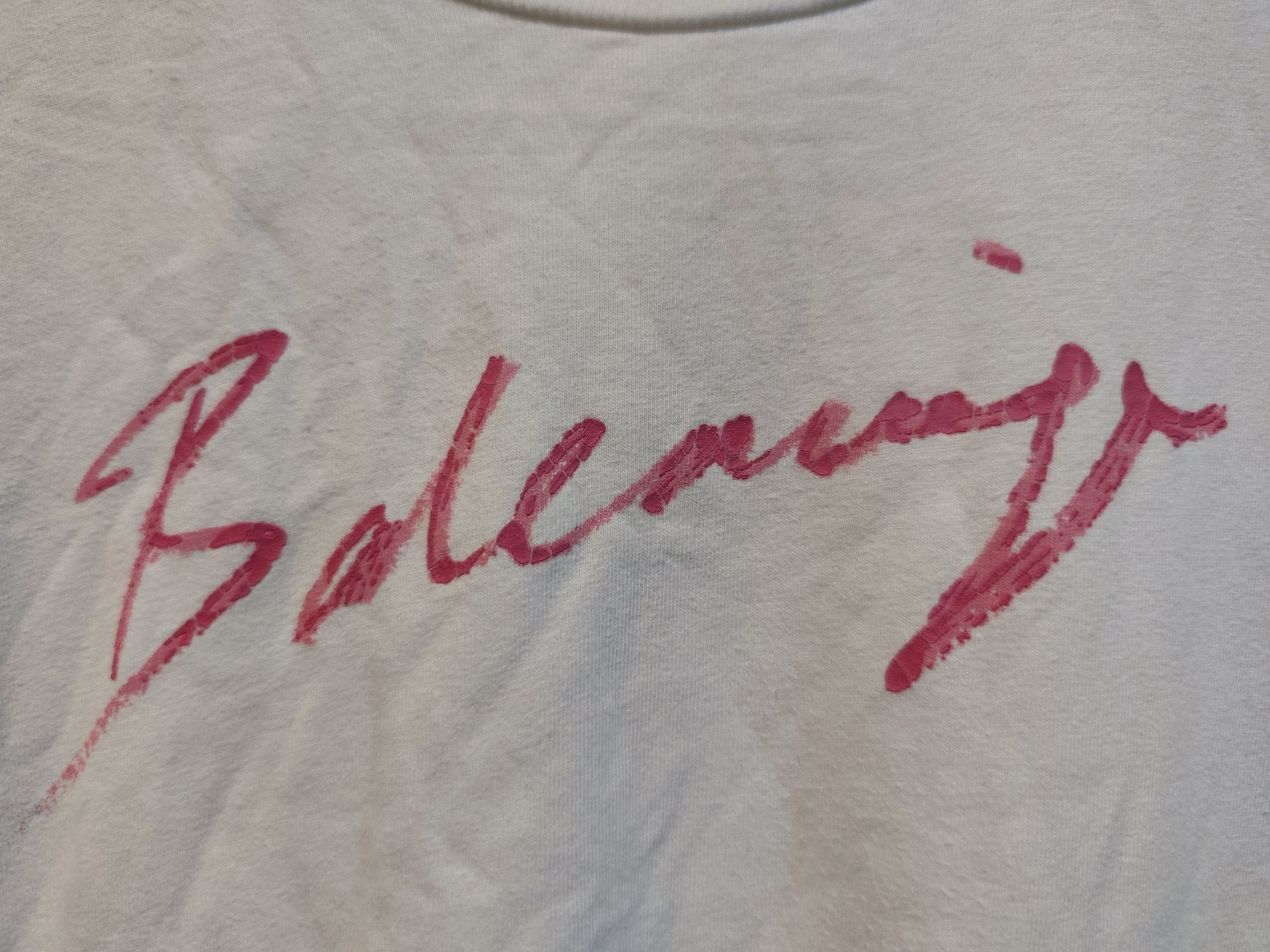 Balenciaga Balenciaga Lipstick Tee Size US L / EU 52-54 / 3 - 3 Thumbnail