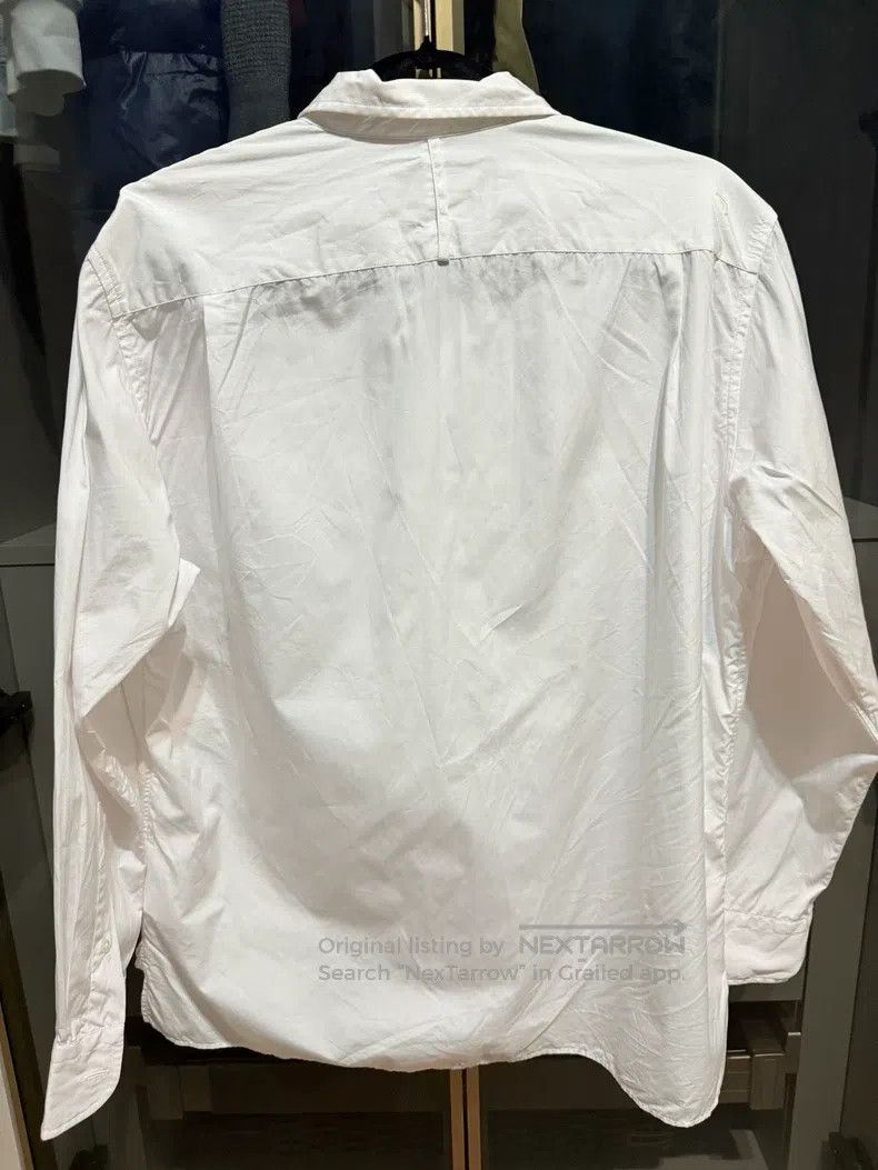 Junya Watanabe Junya Watanabe White cotton lapel long-sleeve linen mixed Size US S / EU 44-46 / 1 - 5 Thumbnail