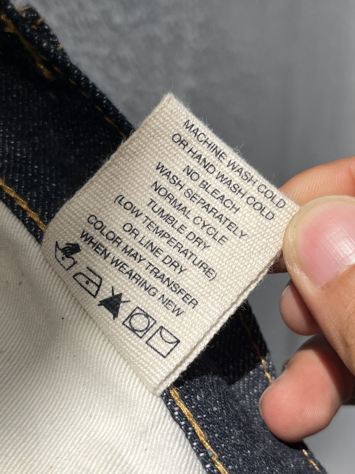 Evisu 2000’s Evisu Brushstroke Daicock Selvedge Jeans Size US 34 / EU 50 - 17 Thumbnail