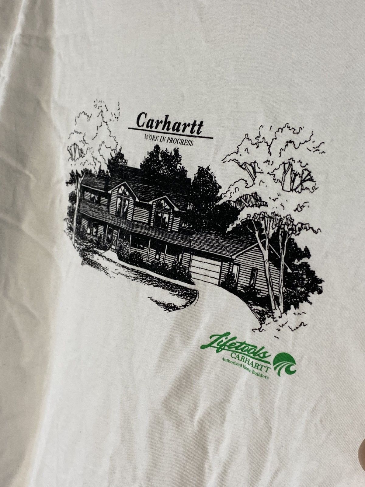 Carhartt Carhartt work in progress T-shirt Big Logo Hype Size US L / EU 52-54 / 3 - 2 Thumbnail