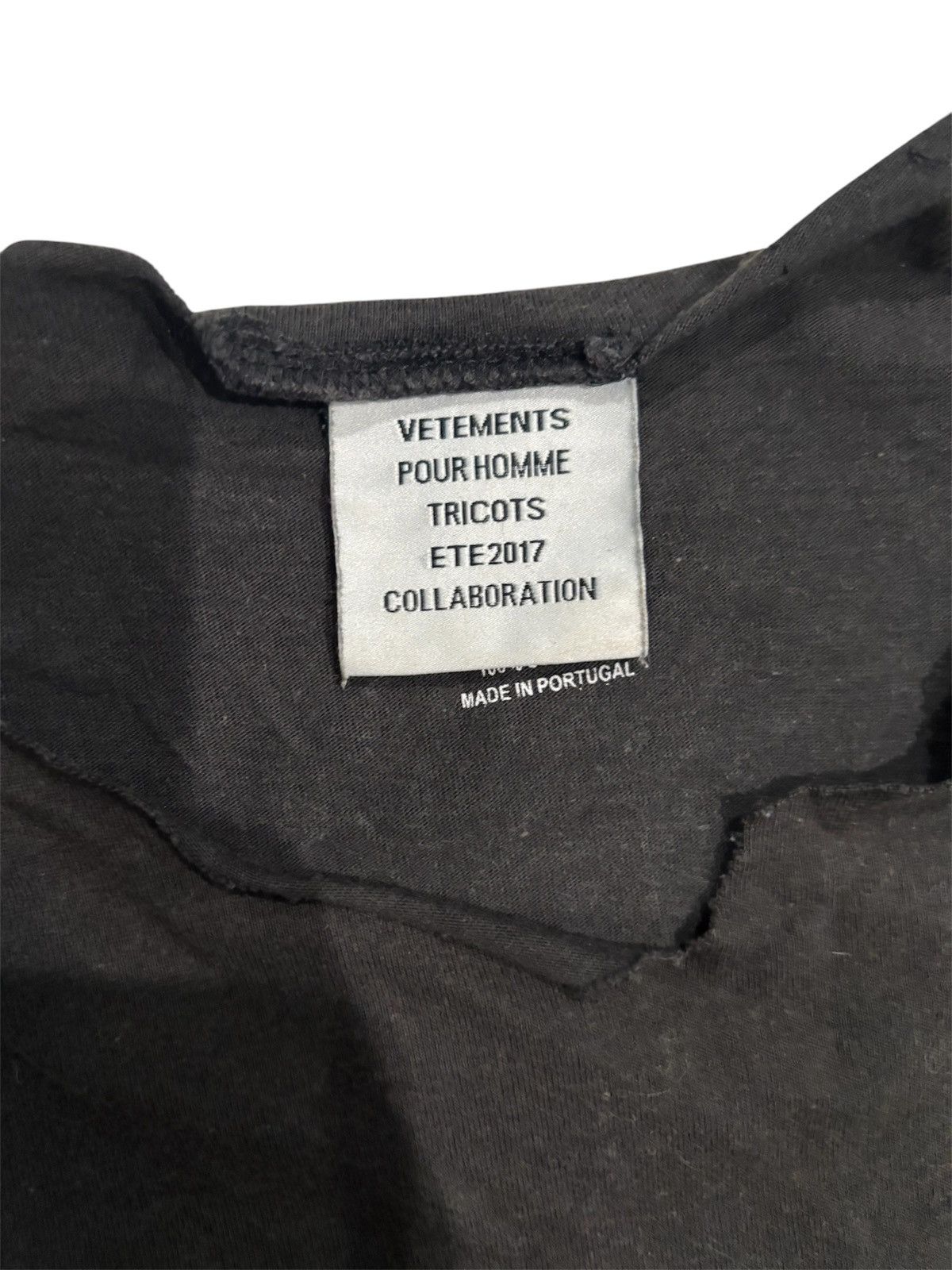 Vetements 2017 Vetements x Hanes "Staff" Sleeveless Tank Top / Tee Size US S / EU 44-46 / 1 - 3 Thumbnail