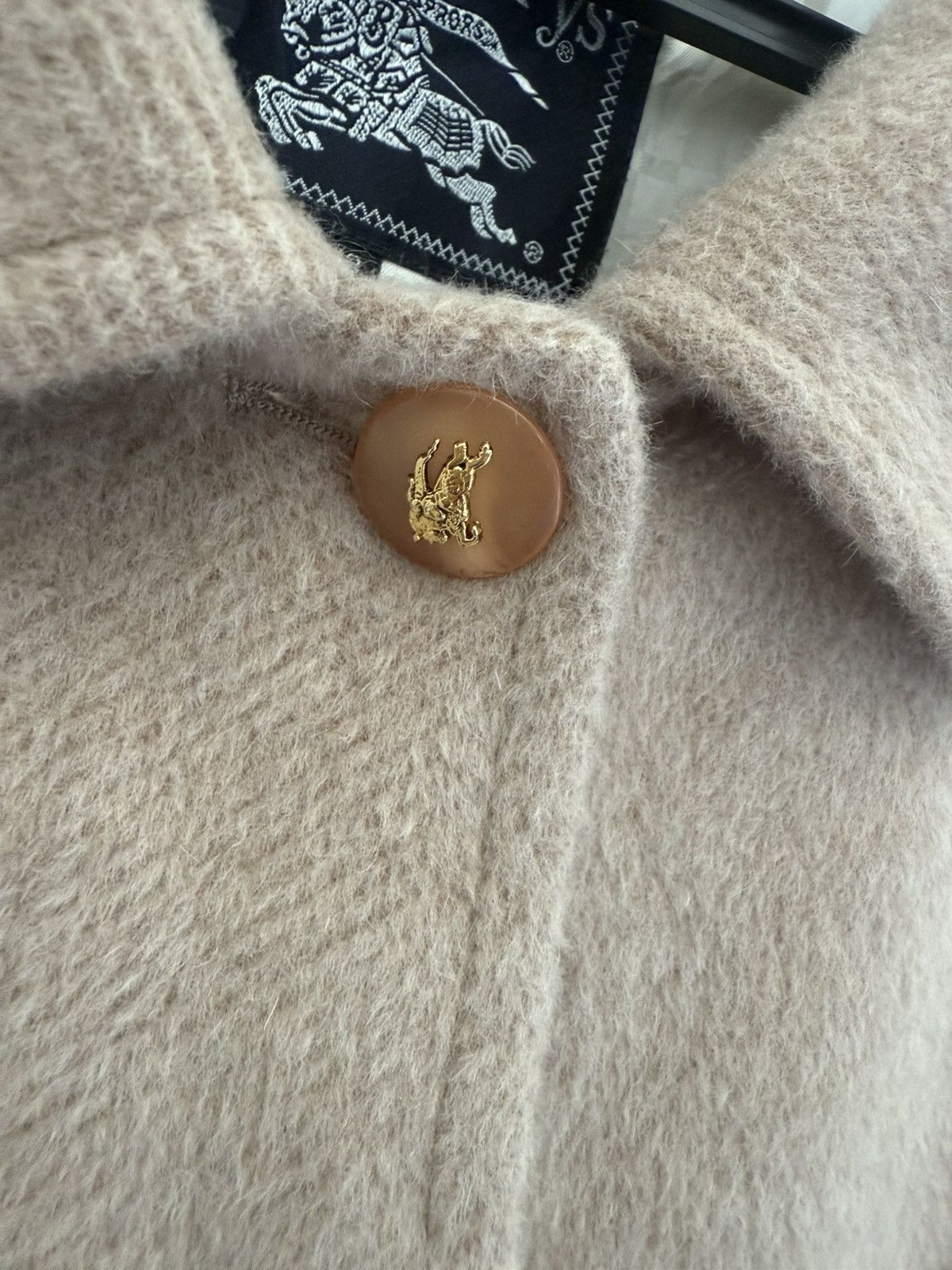 Burberry Prorsum BURBERRYS PRORAUM PEACH CASHMERE LONG COAT OVERSIZED Size M / US 6-8 / IT 42-44 - 4 Thumbnail