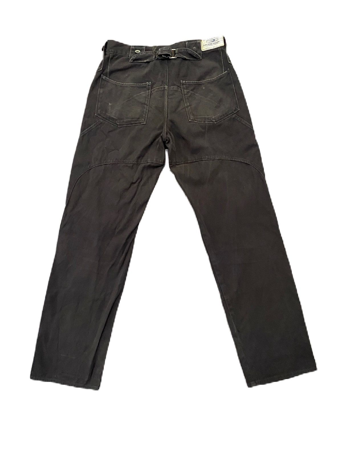 Japanese Brand × Kapital × Stevenson Overall Co. STEVENSON OVERALL HAND MADE DOUBLE KNEE DISTRESS STYLE Size US 30 / EU 46 - 5 Thumbnail