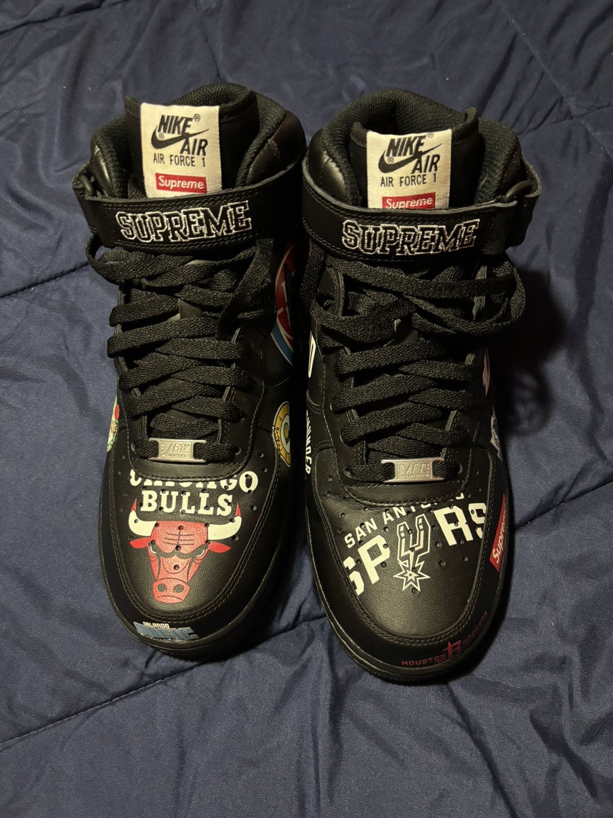 Supreme x Nba x Airforce 1 Mids