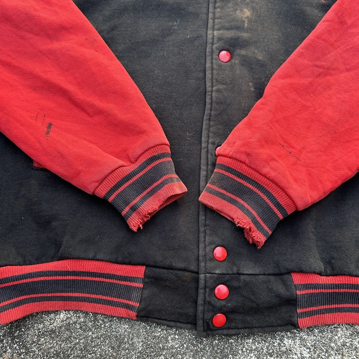 Harley Davidson Vintage Harley-Davidson Varsity Jacket 🔥 Size US XL / EU 56 / 4 - 8 Thumbnail