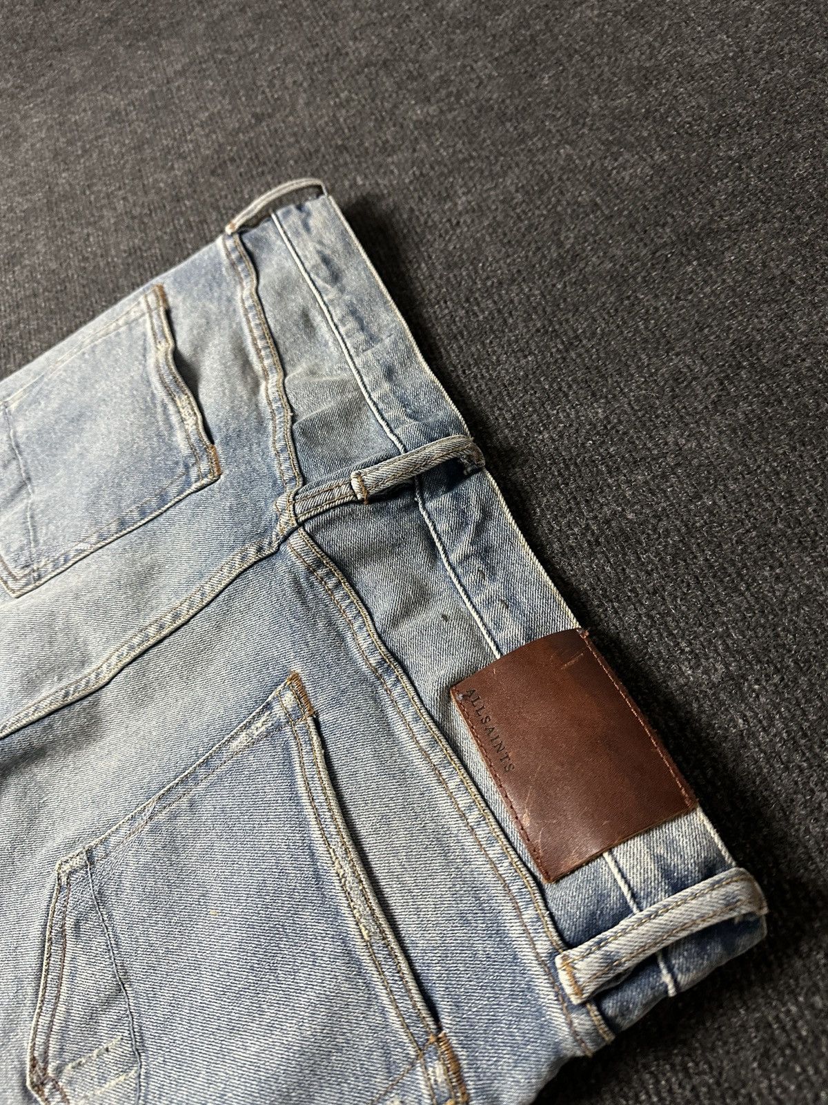 Allsaints 🚨RARE ALLSAINTS MEN JEANS SIGARETTE SLIM FIT IFSIXWASNINE Size US 32 / EU 48 - 10 Thumbnail