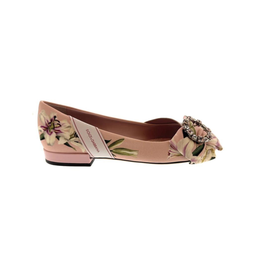 Dolce & Gabbana o1y0825 Ballet Flats in Multicolor Size US 4 / IT 34 - 1 Thumbnail