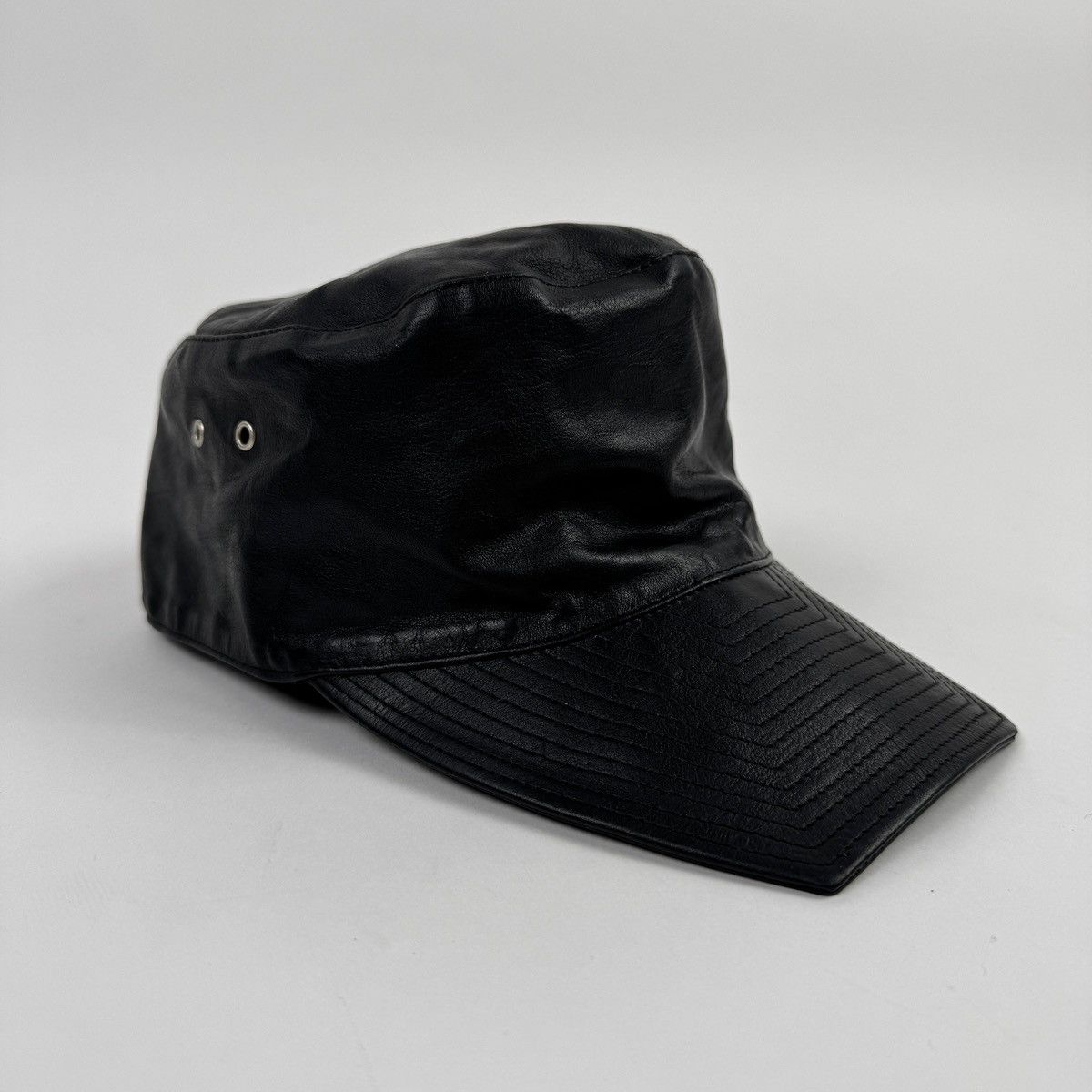 Guidi Guidi SS2018 HT01 Kangaroo Full Grain Leather Hat/Cap Size ONE SIZE - 1 Thumbnail