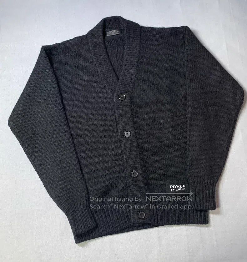 Prada Prada Wool Knit Cardigan Size US M / EU 48-50 / 2 - 2 Thumbnail