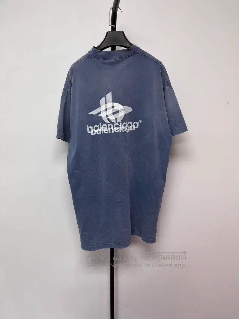 Balenciaga Balenciaga Letter Logo Printed Round Neck Short Sleeve T-S Size US S / EU 44-46 / 1 - 2 Thumbnail
