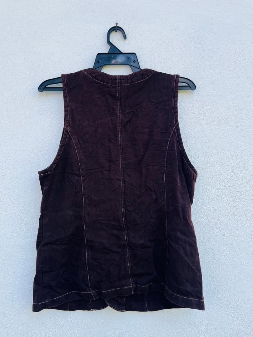 MCM Vintage MCM Japanese Designer Fashion Style Vest Size L / US 10 / IT 46 - 2 Thumbnail