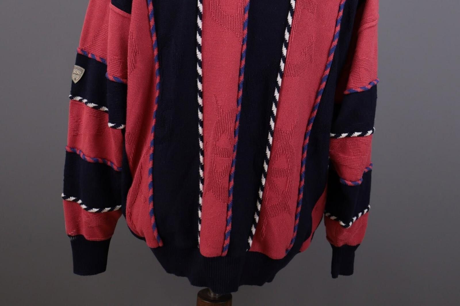 Carlo Colucci Carlo Colucci Multicolor Designer Sweater Size 56 Size US M / EU 48-50 / 2 - 11 Thumbnail