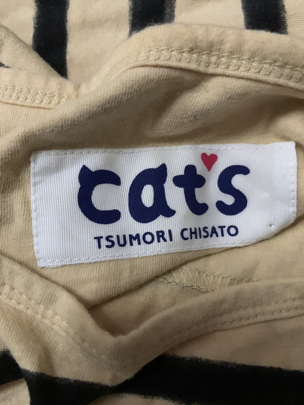 Tsumori Chisato 💥Issey Miyake Tsumori Chisato Cats Stripe Shirt Size S / US 4 / IT 40 - 5 Thumbnail
