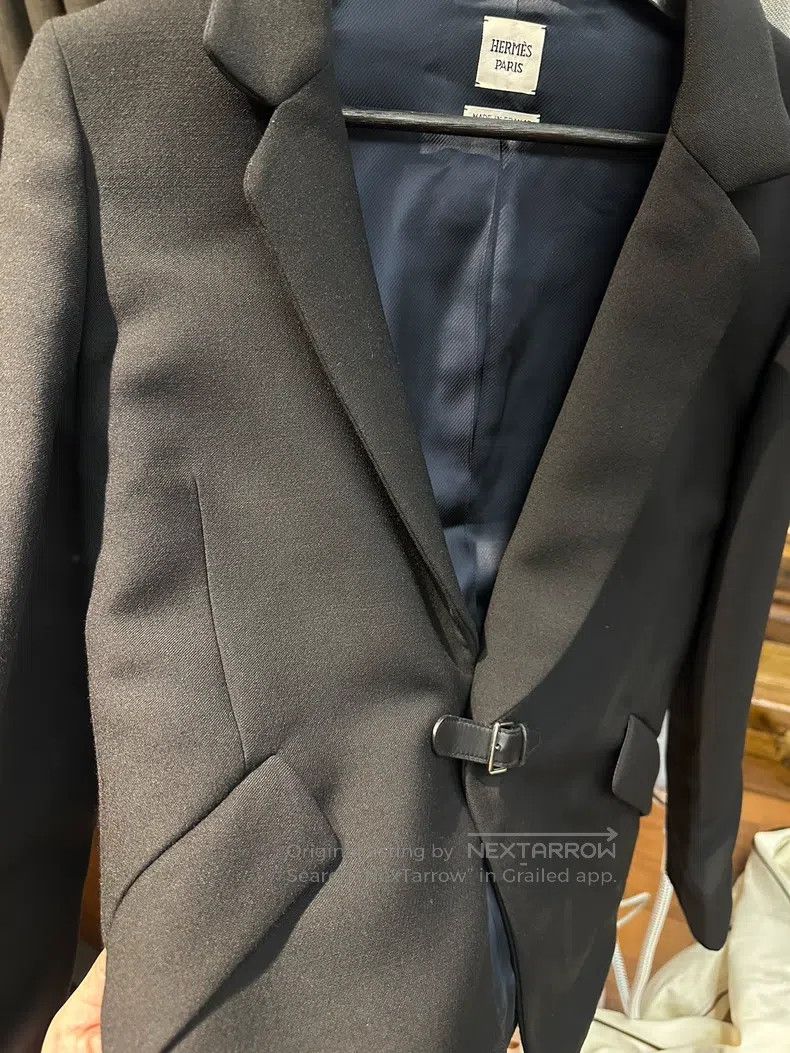Hermes Hermes Cashmere wool suit jacket Size XS / US 0-2 / IT 36-38 - 8 Thumbnail