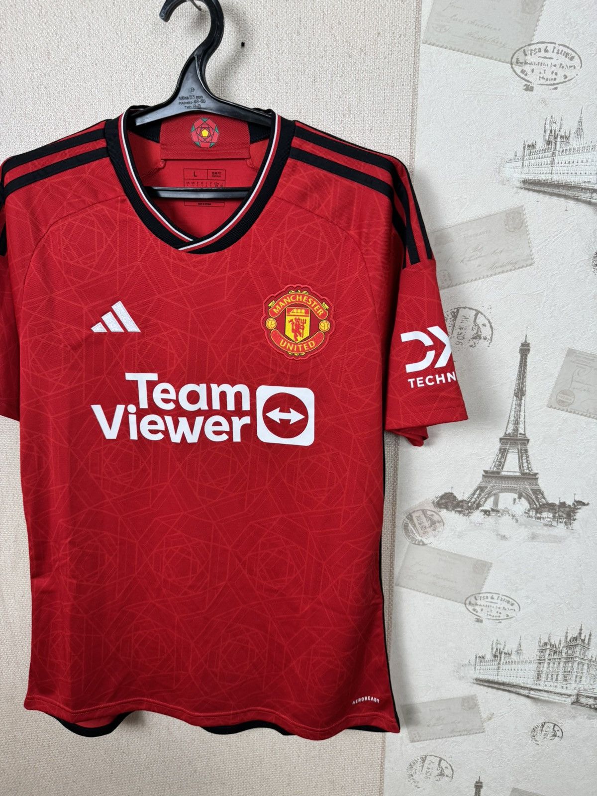Adidas Adidas Manchester United Jersey L Home #7 Wegner Football Size US L / EU 52-54 / 3 - 8 Thumbnail