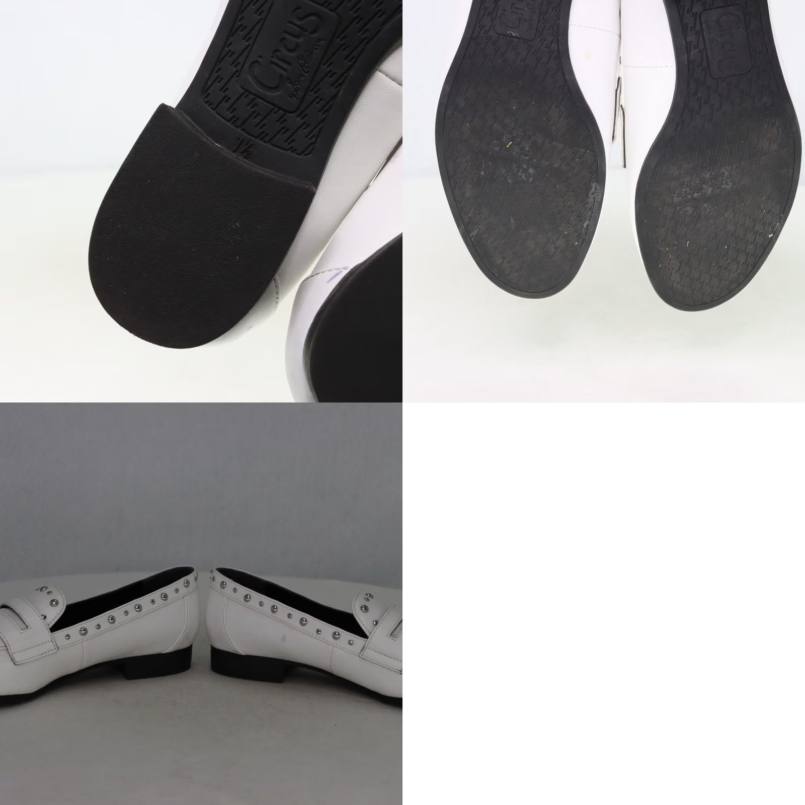 Sam Edelman Circus by Sam Edelman Harlee Studded Loafers White WOMENS Size 7.5 Size US 8 / IT 38 - 9 Thumbnail