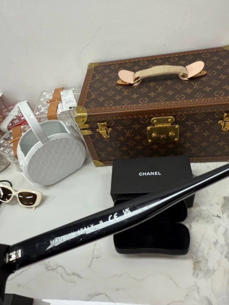 Chanel Chanel Double C Logo Frame Glasses -2505 Size ONE SIZE - 6 Thumbnail