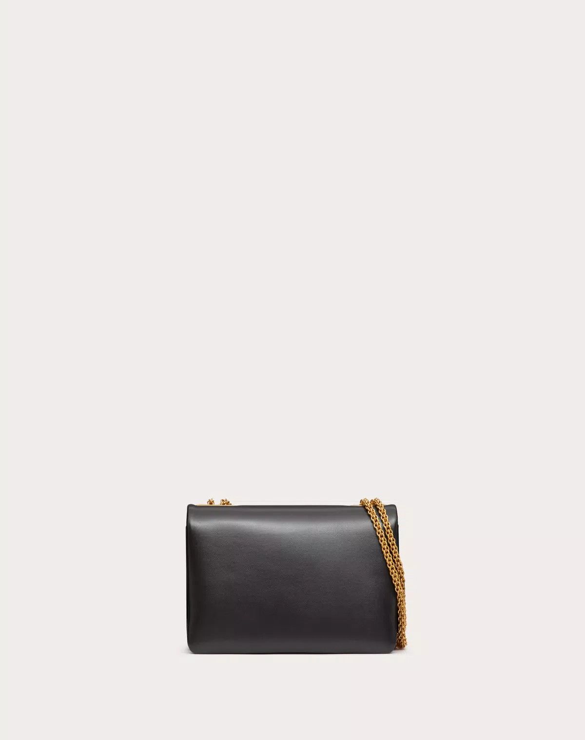 Valentino oc11z0725 Size:OS/One Stud Nappa Bag With Chain in Black Size ONE SIZE - 3 Thumbnail