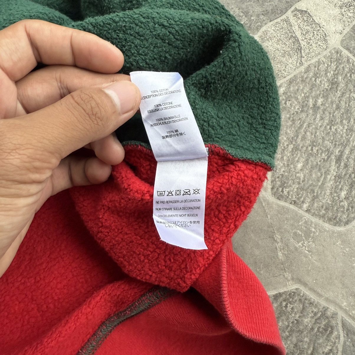 Supreme Supreme Logo S Split Red / Green Size US XL / EU 56 / 4 - 9 Thumbnail