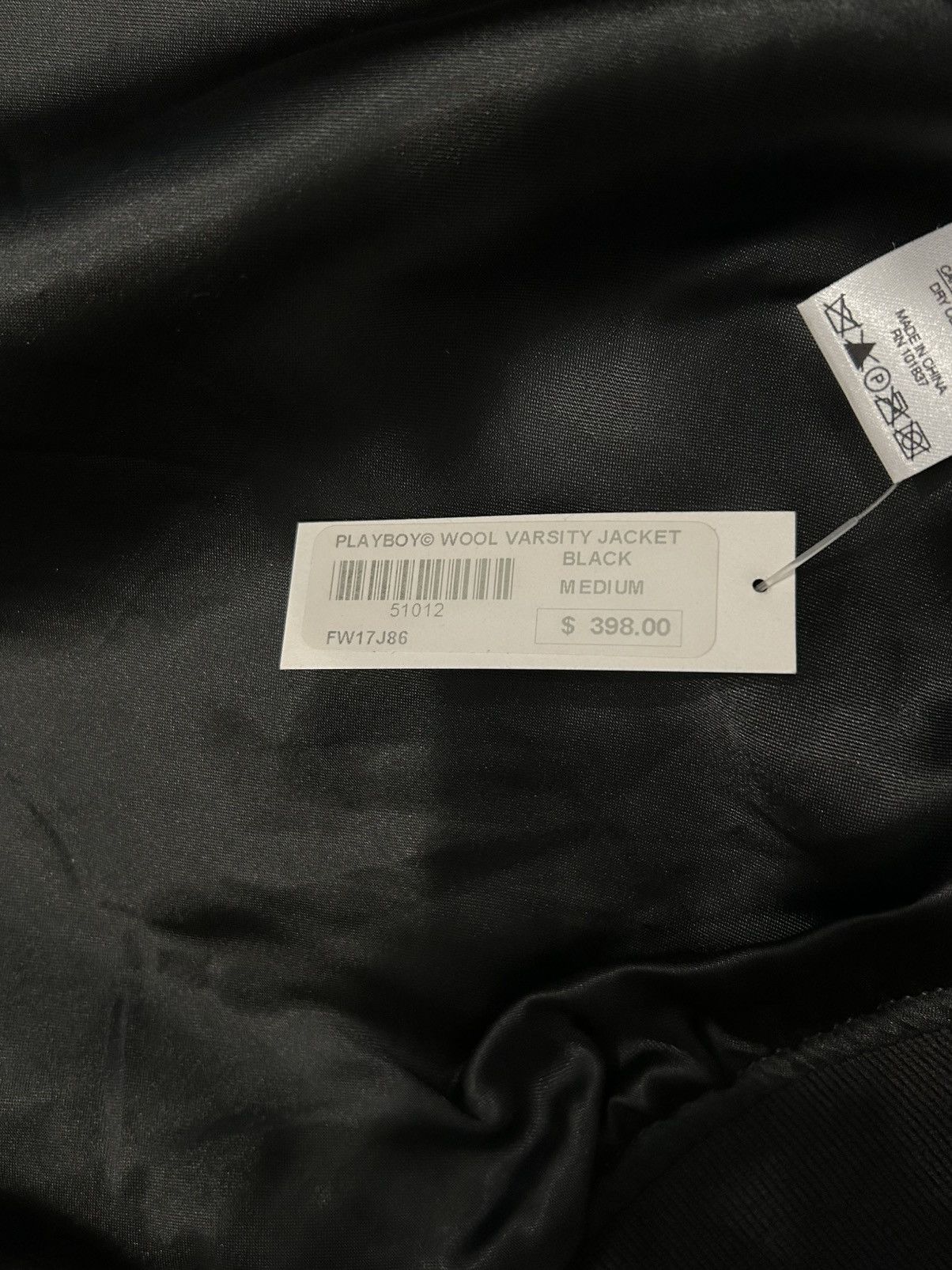PLAYBOY WOOL VARSITY JACKET