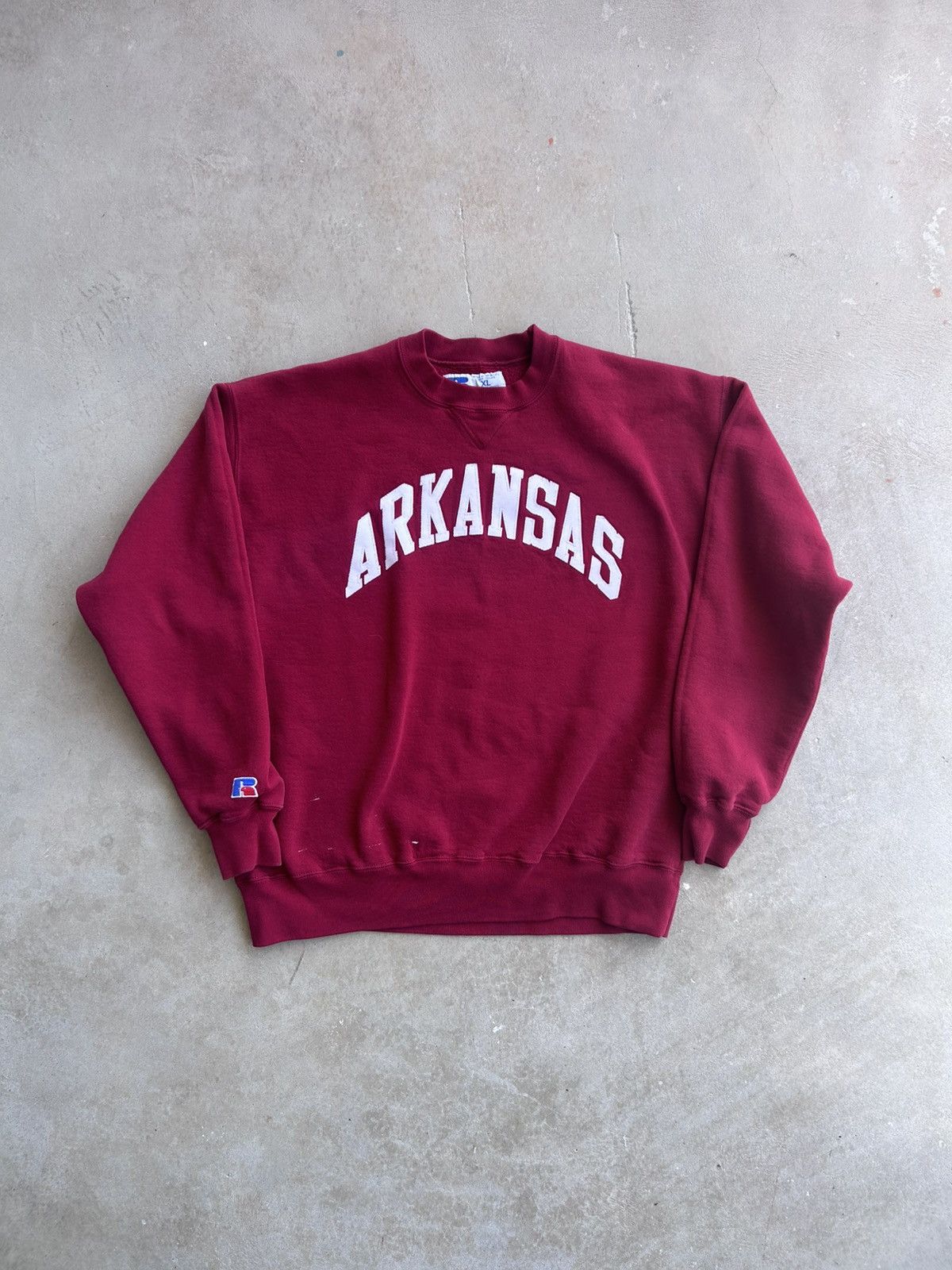 Russell Athletic × Vintage Russell Vintage Arkansas Sweatshirt Size US L / EU 52-54 / 3 - 1 Thumbnail