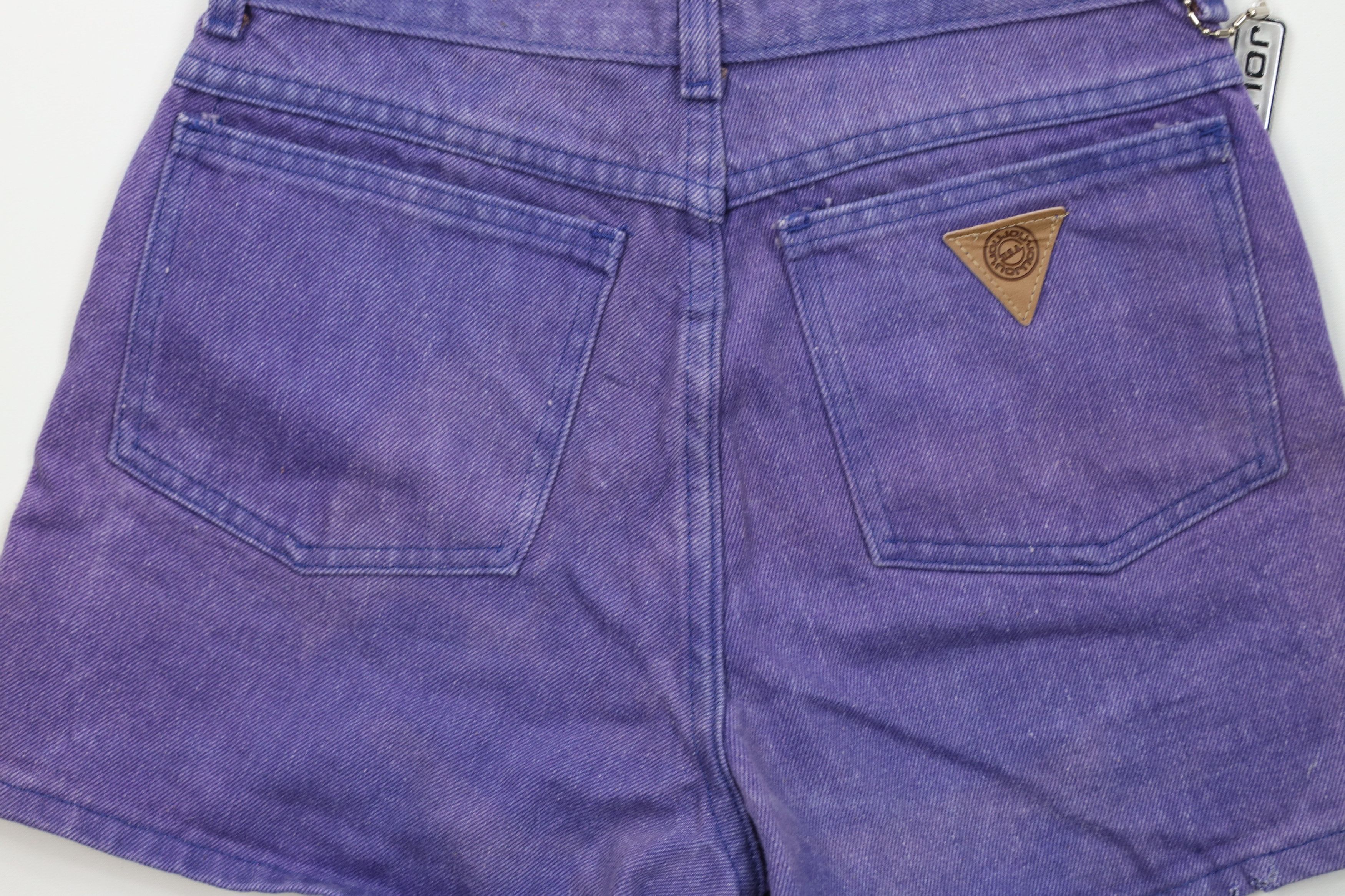 Vintage Deadstock Vintage 90s Streetwear Shorts Jorts Purple USA Size 32" / US 10 / IT 46 - 13 Thumbnail