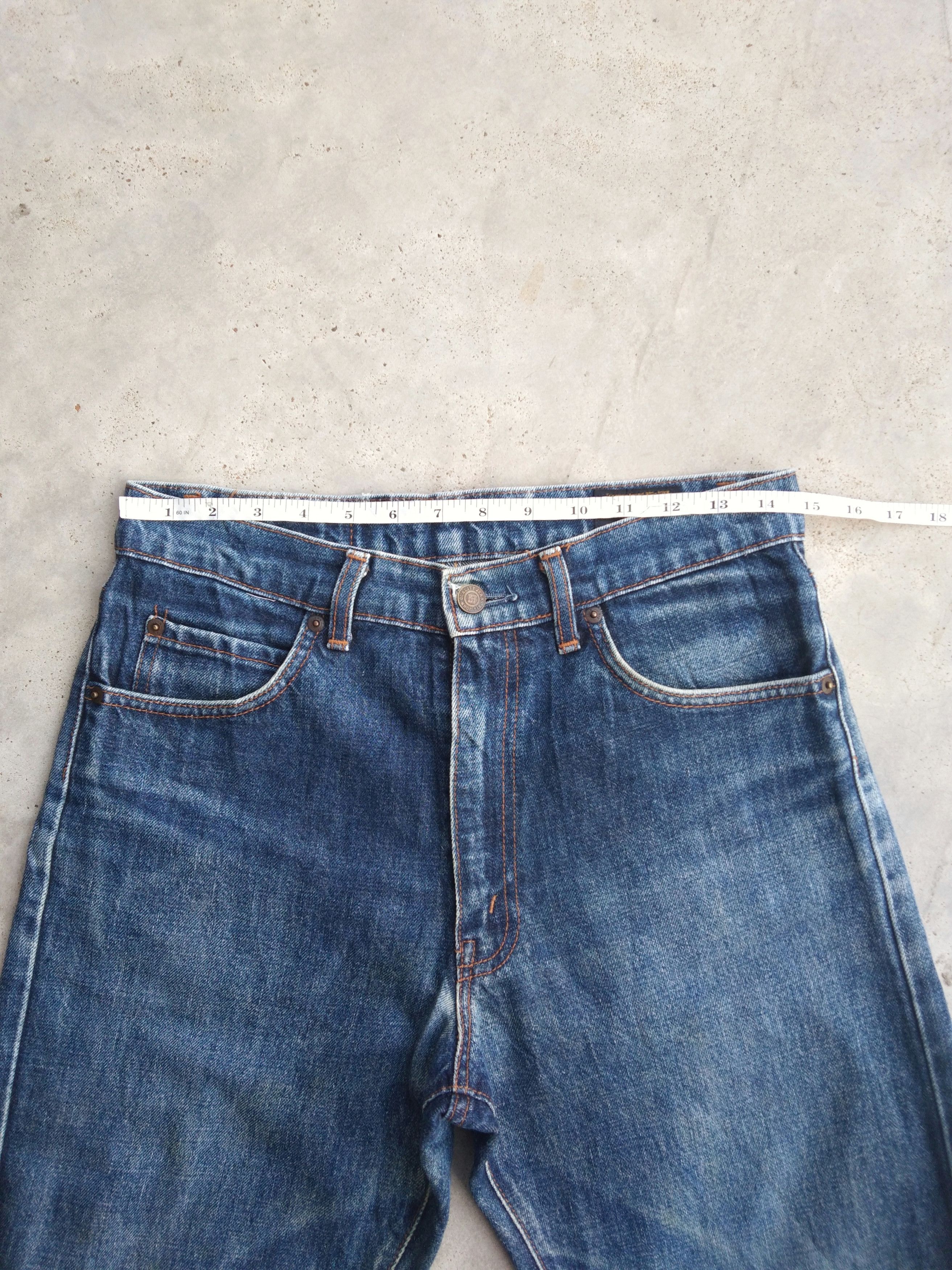 Japanese Brand 90s Vintage Big John Distressed Jeans 29x30 Size US 29 - 7 Thumbnail